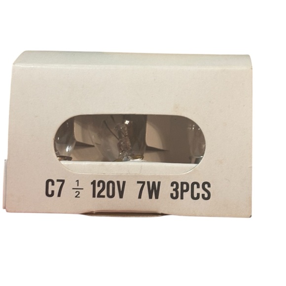 Vintage NOMA 3 Light Candolier Window Electric Plastic Drip Candle USA W/bulbs - Picture 4 of 5